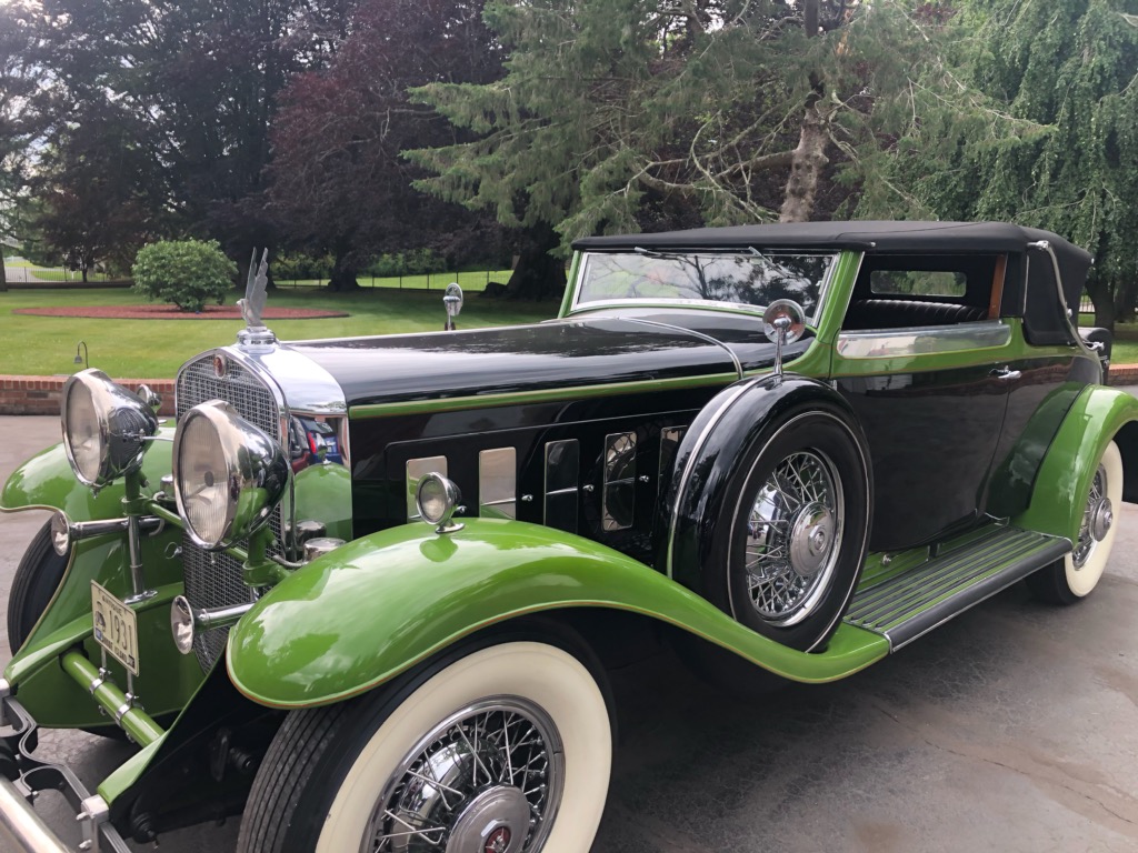 1931 Cadillac V-16 at Shappy residence